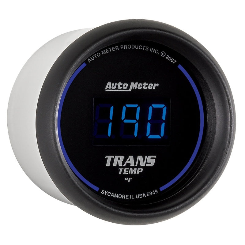 Autometer 52.4mm Black Digital Trans Temperature Gauge - Striker Modified