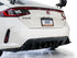 AWE Tuning 2023 Honda Civic Type R FL5 Track Edition Exhaust w/ Triple Diamond Black Tips - Striker Modified