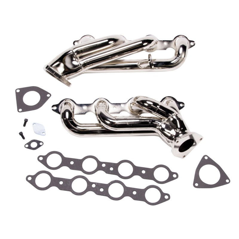 BBK 99-04 GM Truck SUV 6.0 Shorty Tuned Length Exhaust Headers - 1-3/4 Titanium Ceramic - Striker Modified
