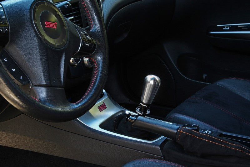 Perrin BRZ/FR-S/86 Brushed Tapered 1.8in Stainless Steel Shift Knob - Striker Modified