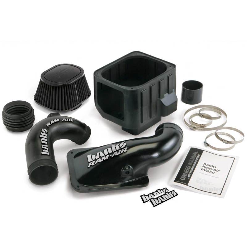 Banks Power 04-05 Chevy 6.6L LLY Ram-Air Intake System - Dry Filter - Striker Modified