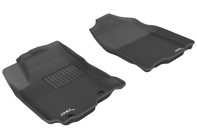 3D MAXpider 2013-2018 Toyota RAV4/RAV4 Hybrid Kagu 1st Row Floormat - Black - Striker Modified