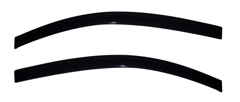 AVS 11-17 Fiat 500 Ventvisor Outside Mount Window Deflectors 2pc - Smoke - Striker Modified