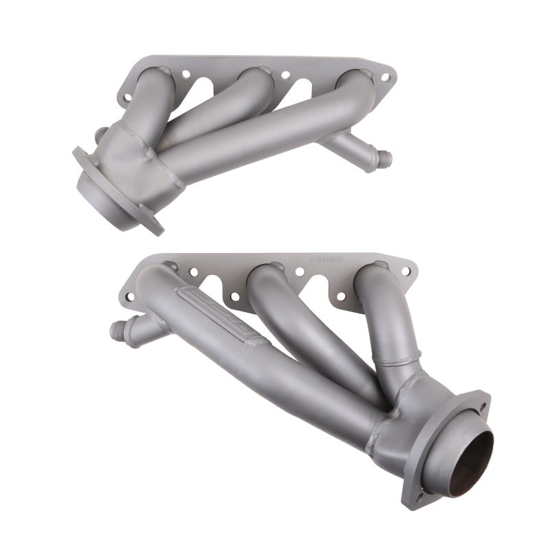 BBK 99-04 Ford Mustang V6 Shorty Tuned Length Exhaust Headers - 1-5/8 Titanium Ceramic - Striker Modified