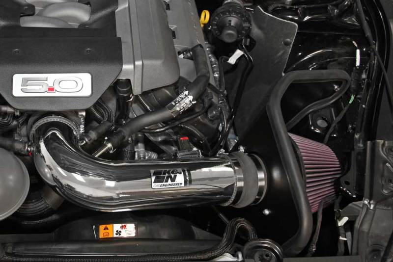 K&N 2015 Ford Mustang GT 5.0L V8 Typhoon Intake Kit - Striker Modified