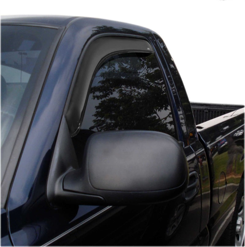 AVS 99-07 Chevy Silverado 1500 Standard Cab Ventvisor In-Channel Window Deflectors 2pc - Smoke - Striker Modified
