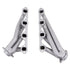 BBK 79-93 Mustang 351 Swap Shorty Unequal Length Exhaust Headers - 1-5/8 Titanium Ceramic - Striker Modified