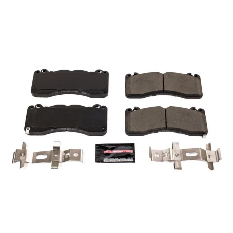 Power Stop 15-19 Ford Mustang Front Z23 Evolution Sport Brake Pads w/Hardware - Striker Modified