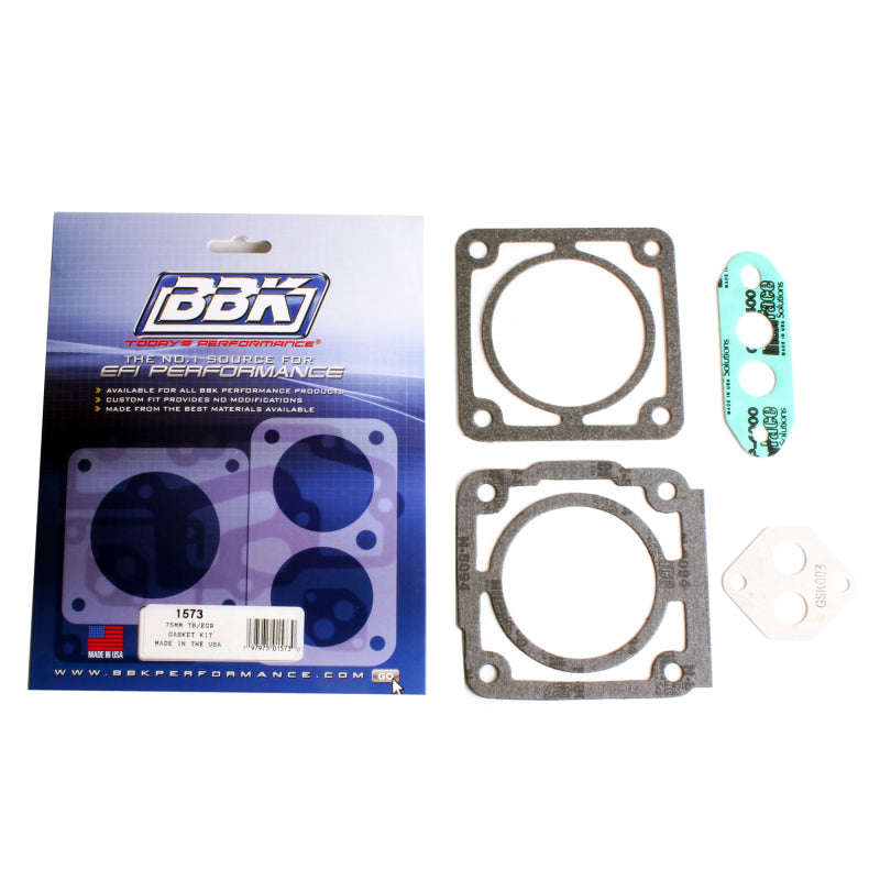 BBK 86-93 Mustang 5.0 75mm Throttle Body Gasket Kit - Striker Modified