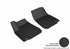 3D MAXpider 2016-2020 Tesla Model X Kagu 1st Row Floormat - Black - Striker Modified