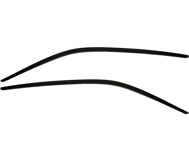 AVS 10-18 Chevy Camaro Ventvisor Outside Mount Window Deflectors 2pc - Smoke - Striker Modified
