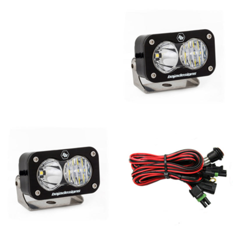 Baja Designs S2 Pro Series LED Light Pods Driving Combo Pattern - Pair - Striker Modified