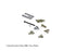Belltech HANGER KIT 99-06 GM/GMC 1500 STD CAB 2inch - Striker Modified