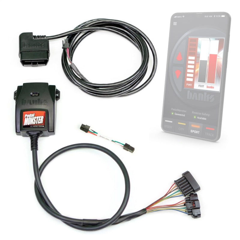 Banks Power Pedal Monster Kit (Stand-Alone) - Molex MX64 - 6 Way - Use w/Phone - Striker Modified