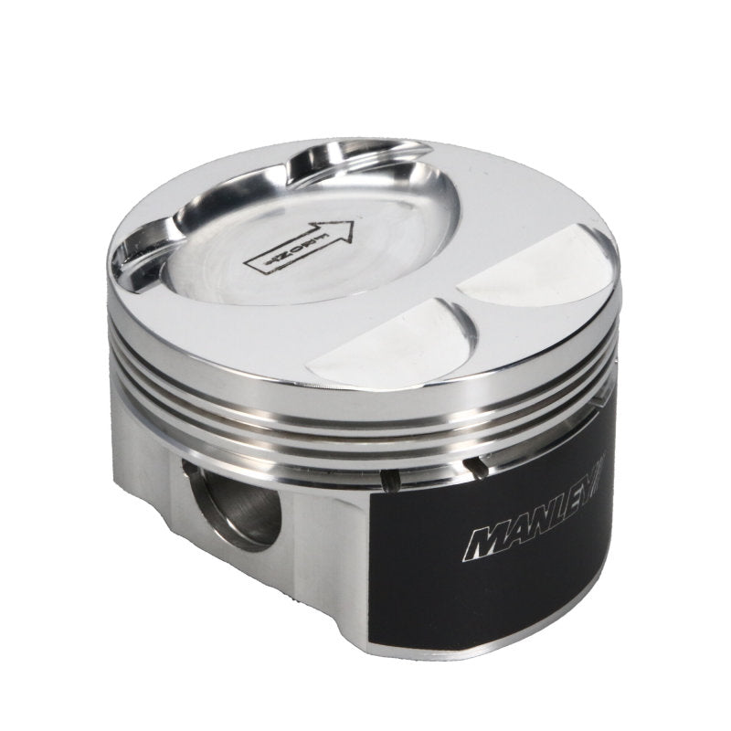 Manley Mazda 88mm +5mm Bore 9.5 CR Dish Type Platinum Series Extreme Duty Pistons w/Rings - Striker Modified