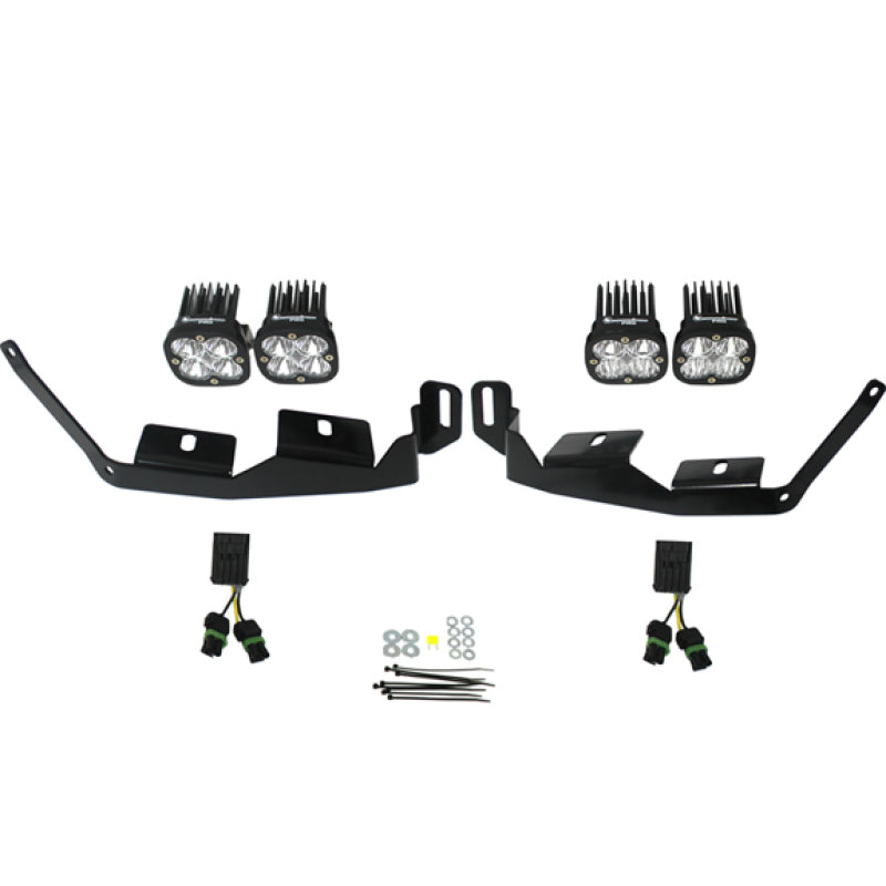 Baja Designs 2014+ Polaris RZR XP1000 Headlight Kit - Striker Modified