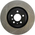 StopTech Power Slot 12 Audi A6 Quattro/11-12 A7 Quattro / 07/11-13 S4 Front Right Slotted Rotor - Striker Modified