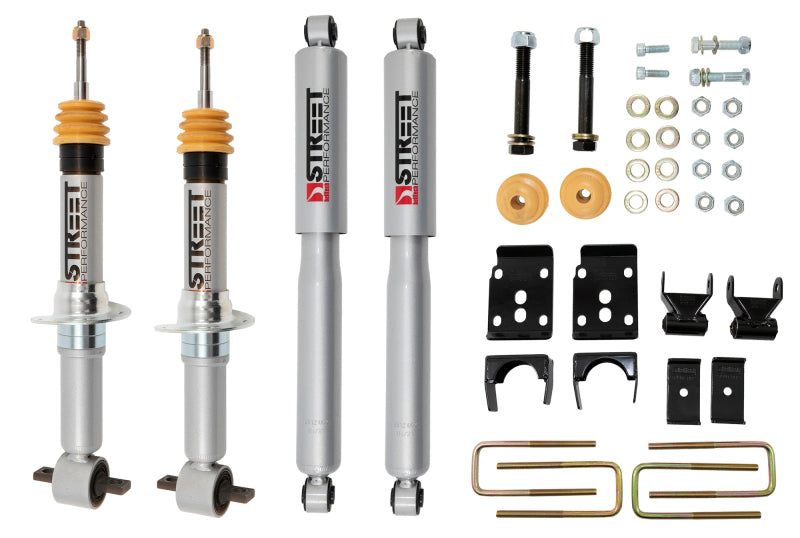 Belltech 2015+ Ford F-150 1-3in Front 5in Rear Lower Kit with SP Shocks - Striker Modified