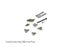 Belltech HANGER KIT 99-06 GM/GMC 1500 STD CAB 2inch - Striker Modified