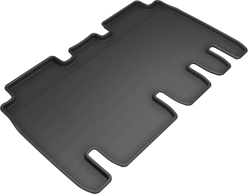 3D MAXpider 2016-2020 Tesla Model X Kagu 2nd Row Floormats - Black - Striker Modified