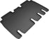 3D MAXpider 2016-2020 Tesla Model X Kagu 2nd Row Floormats - Black - Striker Modified