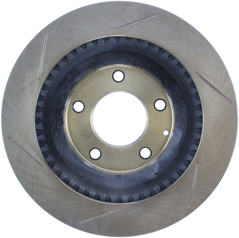 StopTech Power Slot 93-95 Mazda RX-7 SportStop Slotted Rear Left Rotor - Striker Modified