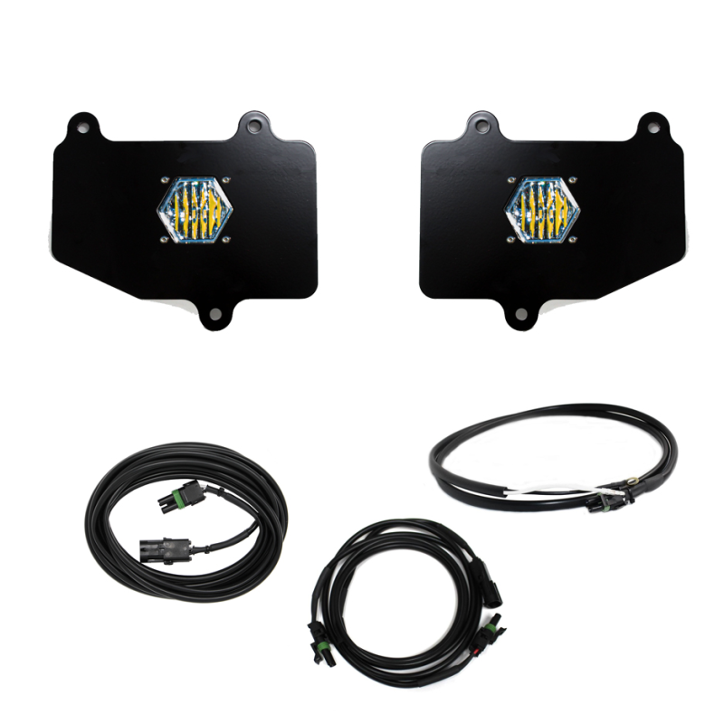 Baja Designs 18+ Jeep Wrangler JT Dual S1 Reverse Kit w/ Upfitter - Striker Modified