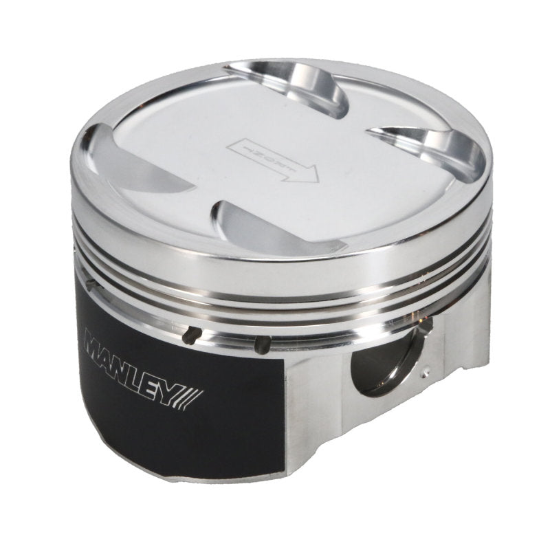 Manley 03-06 Evo 8/9 (7 Bolt 4G63T) 86mm +1mm Over Bore 8.5:1 Dish Pistons w/ Rings - Striker Modified
