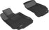 3D MAXpider 2008-2014 Mercedes-Benz C-Class W204 Kagu 1st Row Floormat - Black - Striker Modified