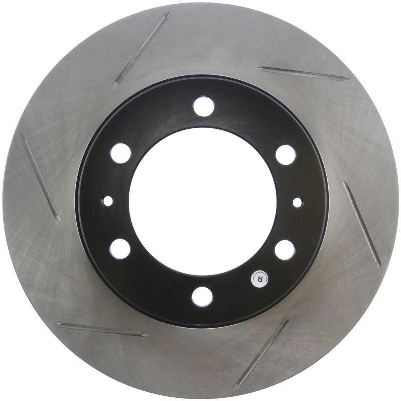 StopTech Power Slot 05-09 Toyota Tacoma/03-09 4 Runner Slotted Right Front Rotor - Striker Modified