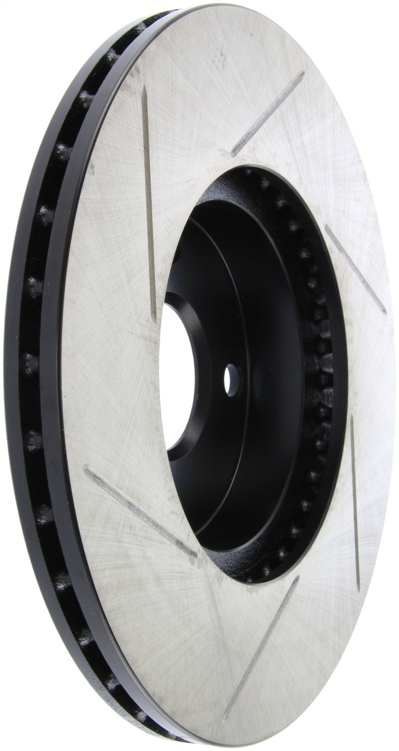 StopTech Power Slot 94-97/99-05 Mazda Miata (01-05 Normal Suspension Only) SportStop Slotted Front - Striker Modified