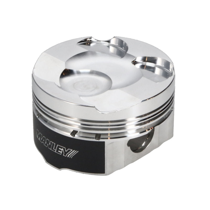 Manley 15+ Subaru FA20 WRX 86.25mm +.25mm Over Size Bore 10:1 Dish Piston Set with Rings - Striker Modified