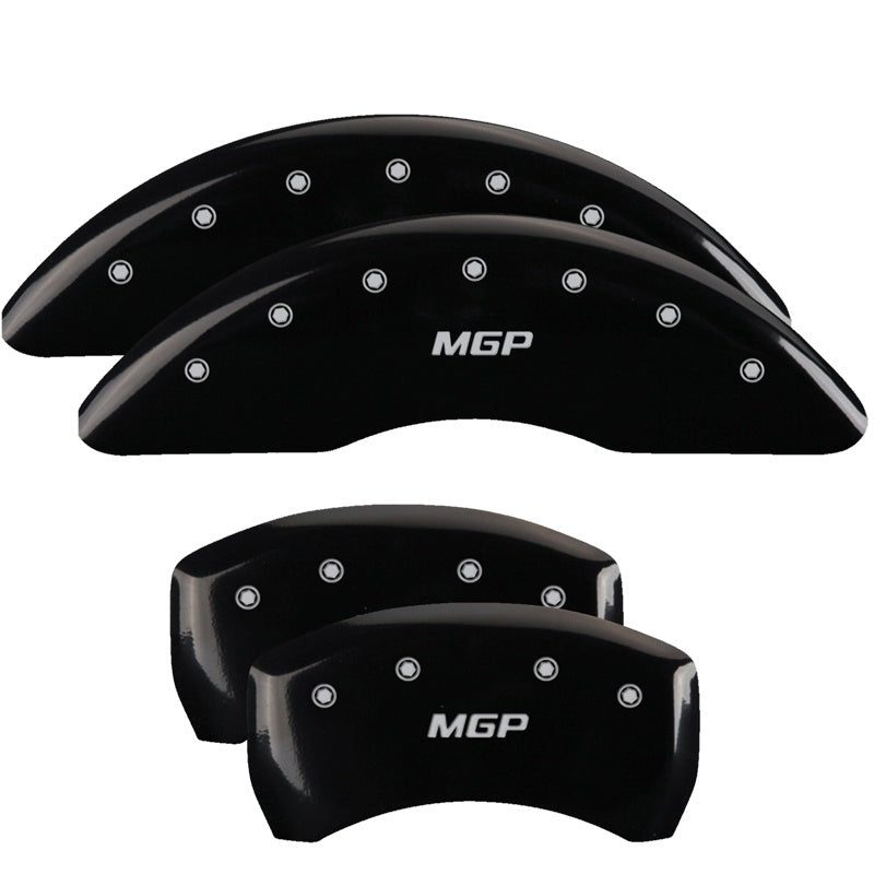 MGP 4 Caliper Covers Engraved Front 2015/Mustang Engraved Rear 2015/Bar & Pony ylw finish black ch - Striker Modified