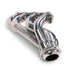 BBK 79-93 Mustang 5.0 Shorty Unequal Length Exhaust Headers - 1-5/8 Silver Ceramic - Striker Modified