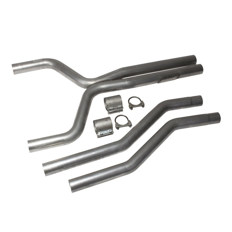 BBK 10-11 Camaro V6 High Flow After Cat X Pipe - 2-1/2 - Striker Modified