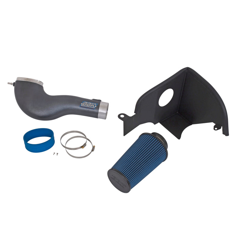 BBK 05-09 Mustang 4.6 GT Cold Air Intake Kit - Charcoal Metallic Finish - Striker Modified
