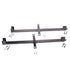 BBK 79-93 Mustang Subframe Connector Full Length With Seat Support Bracket - Striker Modified