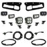 Baja Designs 21-22 Ford Bronco w/Steel Bumper S2 SAE Sportsmen Fog Pkt Light Kit w/Upfitter - Clear - Striker Modified