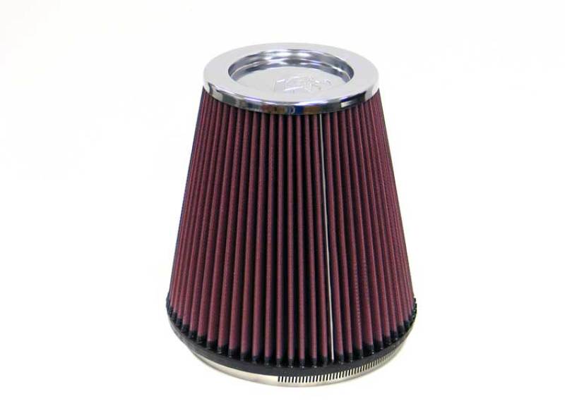 K&N Round Tapered Universal Air Filter 6 inch Flange 7.5 inch Base 5 inch Top 8 inch Height - Striker Modified