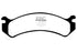 EBC 02 Chevrolet Avalanche 8.1 (2500) Greenstuff Front Brake Pads - Striker Modified