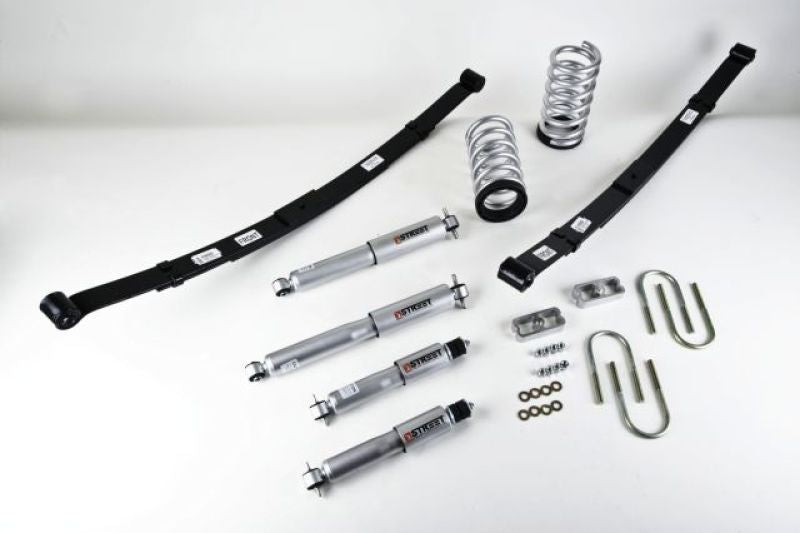 Belltech LOWERING KIT 82-93 S10 2inch-3inch/4inch SP SHOCKS - Striker Modified