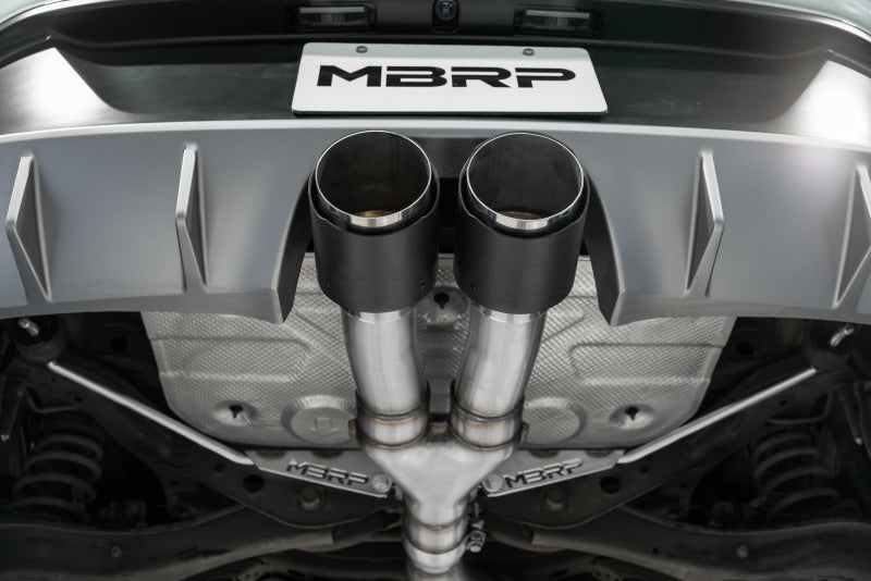 2019+ MBRP Hyundai Veloster Turbo Cat Back - Aluminized - Striker Modified