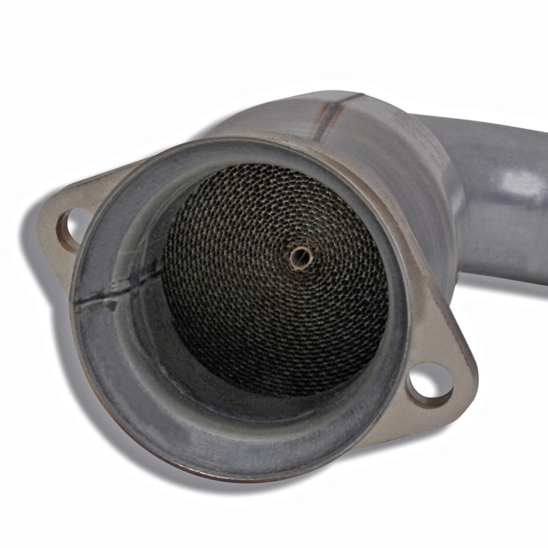 BBK 11-14 Mustang 5.0 Short Mid X Pipe With Catalytic Converters 3.0 For BBK Long Tube Headers - Striker Modified