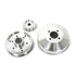BBK 96-01 Mustang 4.6 GT Cobra Underdrive Pulley Kit - Lightweight CNC Billet Aluminum (3pc) - Striker Modified