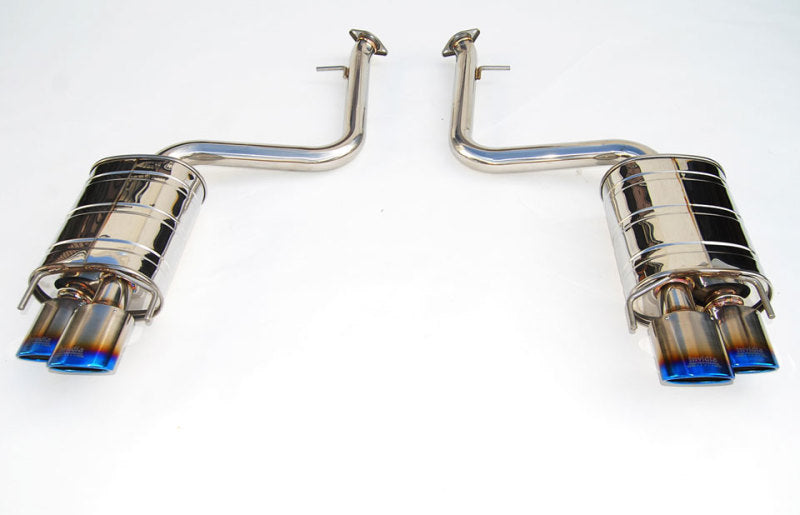 Invidia 15+ Lexus RC350/200T Titanium Quad Rolled Tip Axel-Back Exhaust - Striker Modified