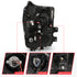 ANZO 11-16 Ford F-250/F-350/F-450 Projector Headlights w/ Plank Style Switchback Chrome w/Amber - Striker Modified