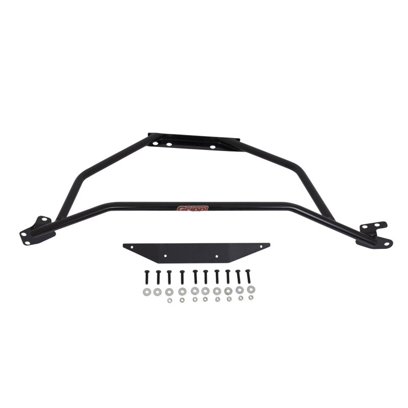 BBK 94-04 Mustang V6 GT Tubular Strut Tower Brace - Black Powdercoat Finish - Striker Modified