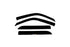 AVS 02-03 Lincoln Blackwood Ventvisor Outside Mount Window Deflectors 4pc - Smoke - Striker Modified