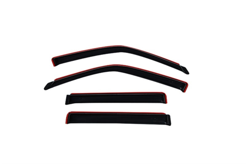 AVS 98-18 Lincoln Navigator Ventvisor In-Channel Front & Rear Window Deflectors 4pc - Smoke - Striker Modified