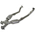 BBK 96-98 Mustang 4.6 GT High Flow X Pipe With Catalytic Converters - 2-1/2 - Striker Modified